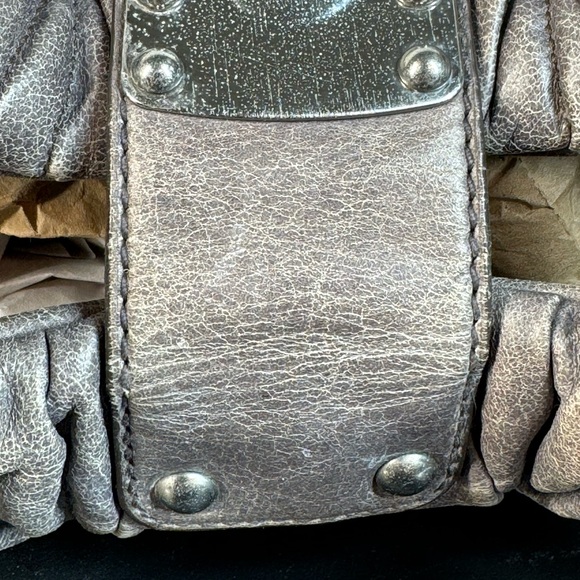 πSOLDπ MIU MIU Matelasse Nappa Leather Vintage Shoulder Bag with Key with COA - Picture 9 of 17